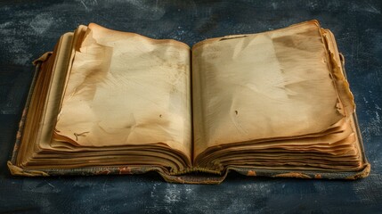 Poster - blank page book separated