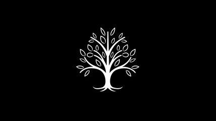 leaf, tree, nature, illustration, design, vector, icon, plant, symbol, growth, eco, abstract, environment, forest, ecology, isolated, green, garden, natural, graphic, tree branch, silhouette, backgrou