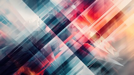 Poster - abstract geometric design for web backgrounds