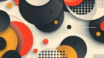 Poster - abstract geometric design for web backgrounds
