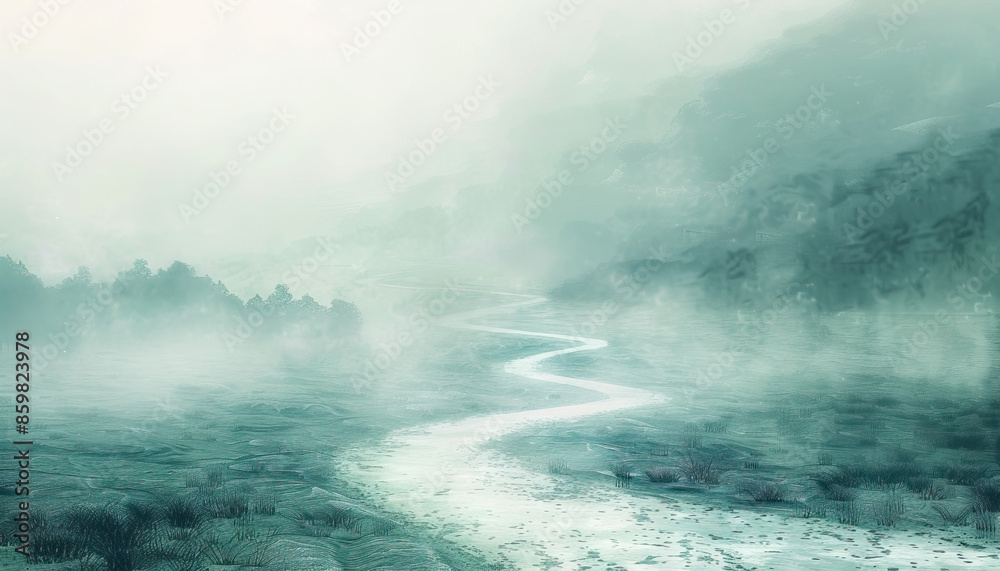 Distance is the fog that obscures love's path: Visualize a foggy ...