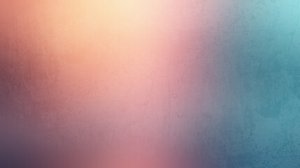 Wall Mural - A pink and blue gradient blur with subtle grunge texture. 