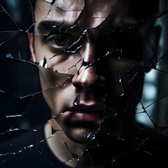 shattered self-image: dark emotions in mirror shards