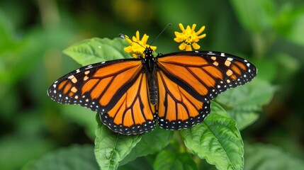 Wall Mural - Butterfly watching, or lepidopterology, is a popular hobby that allows enthusiasts to observe and study these fascinating insects in their natural habitats.