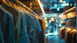 © Generative AI - Interior of apparel store Clothing store : Generative AI