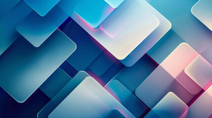 Wall Mural - abstract background with diamond and triangle square 3d shapes.