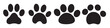 © J Creatives - Paw icon vector illustration. Paw print sign and symbol. Pet paw icon set vector. dog or cat paw