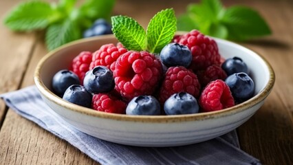 Wall Mural -  Fresh berries a summer delight