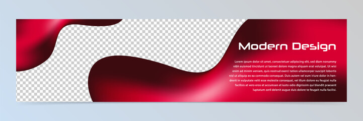 Wall Mural - Modern abstract technology banner template