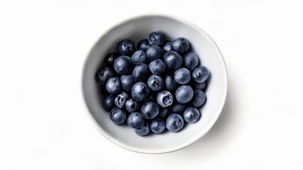 Wall Mural -  Fresh blueberries in a bowl ready to be enjoyed