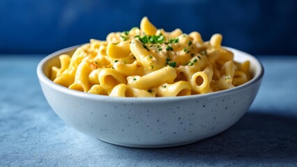 Canvas Print -  Deliciously cheesy macaroni and cheese