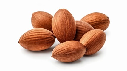 Sticker -  Natural beauty of almonds in a cluster