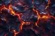 © Irfanan - Fiery Flow. Lava texture high detailed plain background concept