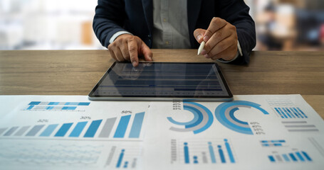 Poster - work hard Data Analytics Statistics Information Business Technology