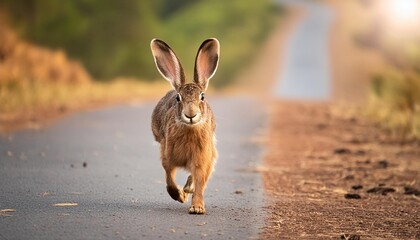 rabbit or hare running last in the race concept of tortoise and the hare generative ai