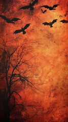 Wall Mural - Ominous Halloween Texture Background