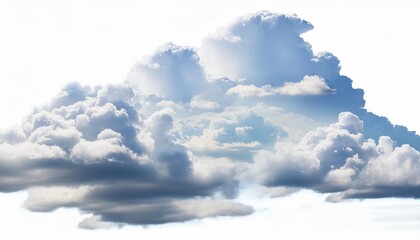 serene clear clouds drifting on transparent backgrounds 3d illustrations png