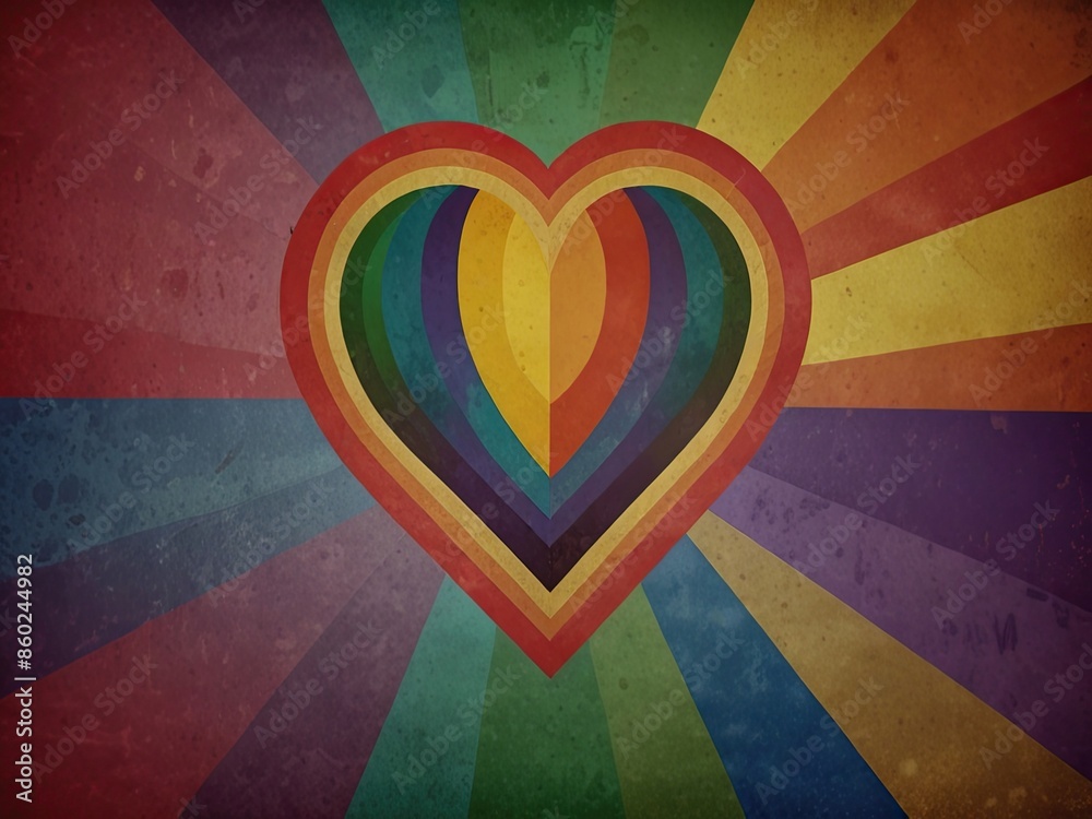 Illustration Stock Pride month lgbt gay flag rainbow background lgbtq ...