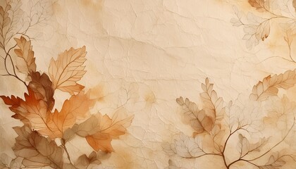 Canvas Print - close up detail of old paper texture background beige paper vintage with watercolor stain