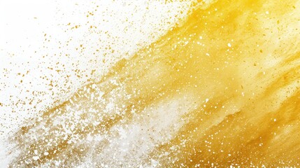 abstract yellow and white background with a lot of white and gold specks