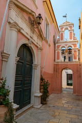 Wall Mural - Analipsi church in Gaios, Paxi island, Greece