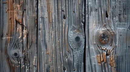 Sticker - Aged wood surface up close