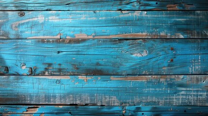 Sticker - Blue weathered wood backdrop with grungy banner