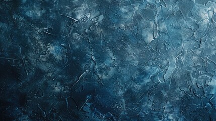 Close up of dark blue concrete background