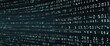 © HumblePride - An abstract digital background with binary code and AI algorithms running in the background