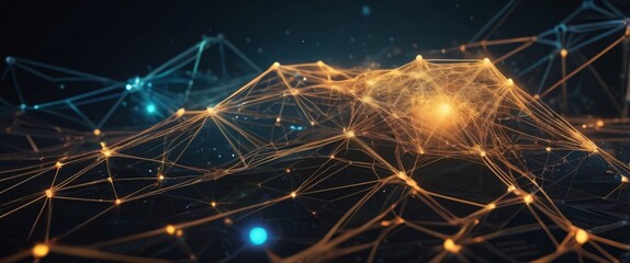 Abstract Digital Connections with Data and Blockchain Technology