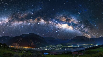 milky way background