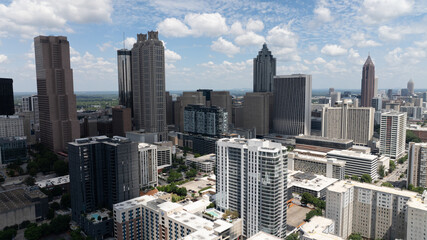 Wall Mural - City View of High Rises