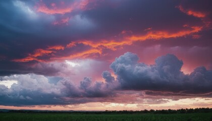 International Clean Air Day for Blue Skies. cloudy sky. clouds at sunset. clouds at dawn. blue sky