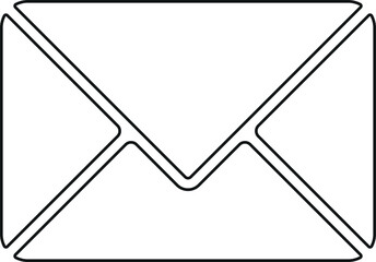 Poster - envelope with a message