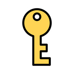 Canvas Print - Key icon