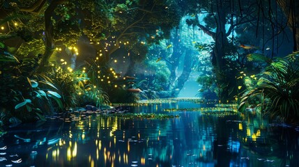 Enchanted Forest Pond