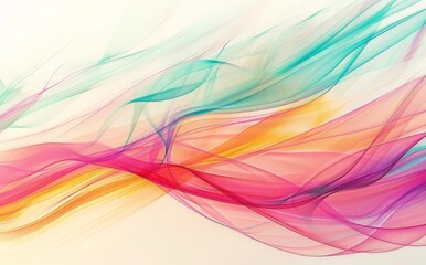 abstract colorful fluid shapes background