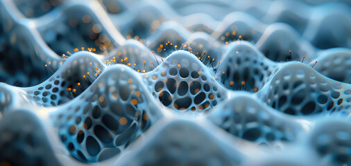 Aufkleber - A carbon nanotechnology. Generative AI.
