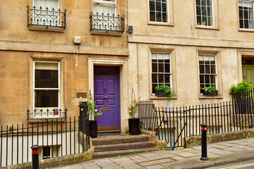 Wall Mural - Bath; England - may 30 2024 : the picturesque city