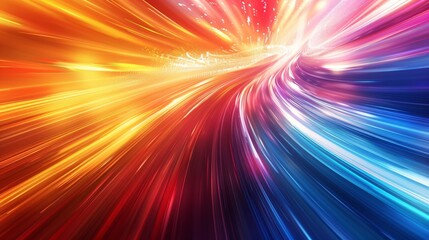 Poster - Colorful abstract motion blur background