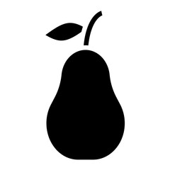 Wall Mural - Vector Design Pear Icon Style