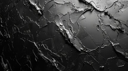 Wall Mural - Black abstract texture background