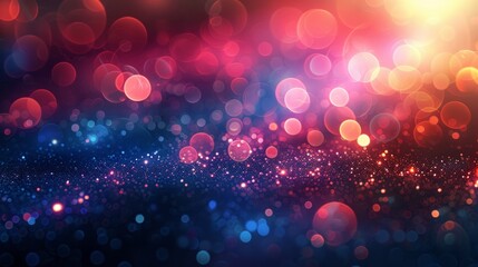 Poster - Abstract blurred light background with glitter