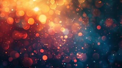 Poster - Abstract lens flare background