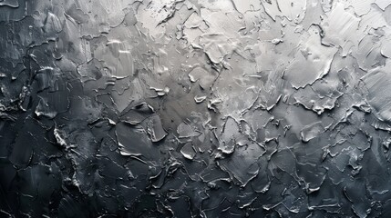 Poster - Grey and silver grunge abstract background