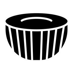 Poster - Vector Design Bowl Icon Style