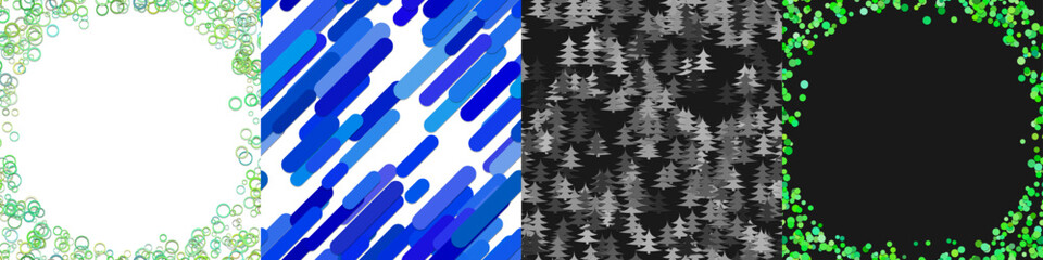 Poster - Seamless abstract background collection