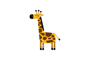 Poster - giraffe cartoon illustration