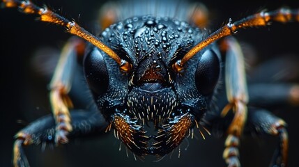 Wall Mural - Ant's Close-Up: A Detailed Look into the World of Insects