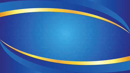 Aufkleber - Abstract blue wave background